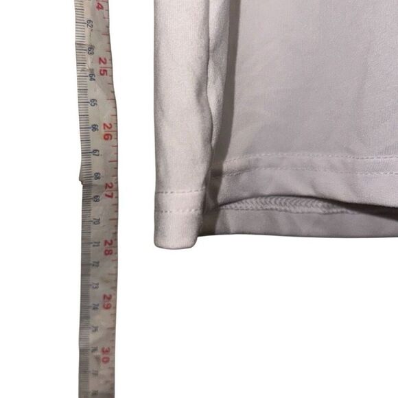 *New* 32 Degrees Cool White Scoop Neck Jersey Knit Short Sleeve Tee Ladies Large - Picture 8 of 8